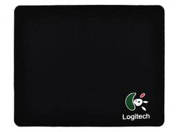 Коврик 180*220 тканевой LogiTech, толщина 2 мм, цвет Black, Пакет