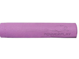 Коврик для йоги та фитнесу PowerPlay 4010 (173*61*0.6) Лавандовий