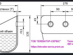 Ковш норийный сварной от производителя