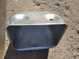 Ковш норійний цільнотянутий оцинкований