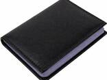 Кожаный картхолдер, чехол для платежных карт c защитой RFid Dugros черный - фото 1