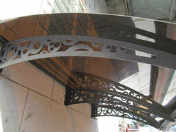 Козырек(навес) из поликарбоната готовый-Бровары цена купить