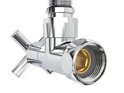 Кран кутовий Laris 1/2 - 3/4 Еліт 2шт. (ZZ-4704)
