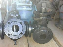 Кран трехходовой сальниковый фланцевый 11ч18бк ду25,40