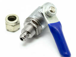 Кран врізний зливний, різьба 1/4.