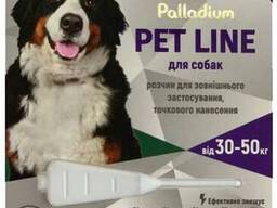 Краплі Pet Line THE ONE для собак спот-он 30-50 кг, 6 мл, 1шт.