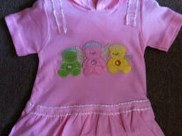 Красивое платье с капюшоном для девочки Турция, доставка. ..