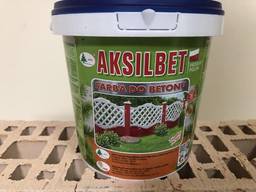 Краска для бетона, акрилово-силикоконовая Аksilbet Производитель Польша
