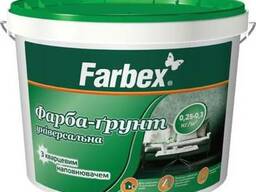 Краска-грунт универсальная с кварцевым песком Farbex
