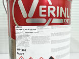 Краска ПУ белая матовая для МДФ и древесины Verinlegno VPK BIANCO 260 (блеск:5,10,25глосс) - фото 1