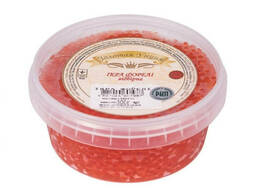 Красная икра форели Золотая унция 300 грамм