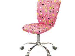 Кресло детское Аклас Кеви CH TILT Принтовый (Розовые пузырьки)