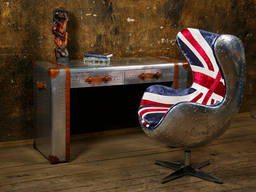 Кресло Egg Aviator Edition British в уникальном авиационном