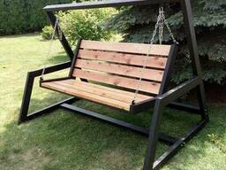 Кресло-качалка в стиле LOFT (Sofa - 14)