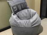 Кресло-мешок с именной подушкой от Domovitto