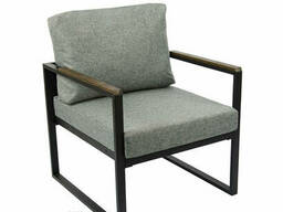 Кресло "Софора" (серый на черном) ()
