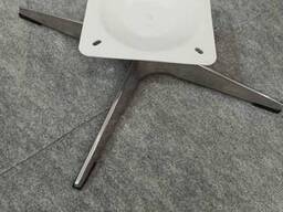 Крестовина для мягкого офисного кресла без колес алюминиевая 670 мм