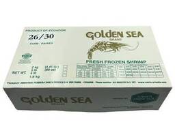 Креветка 26/30, 0% глазури, блок 2кг