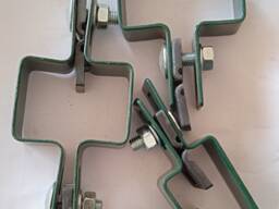 Кріплення для секційної огорожі,