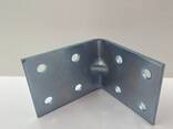 Кріпильний куточок 45х45х35х2 посилений з ребром жорсткості - фото 2