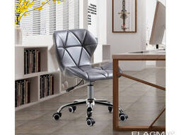 Крісло Стар Нью на колесах сіре