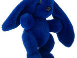 Кролик 37 см Алина синий - фото 1