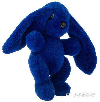 Кролик 37 см Алина синий