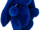 Кролик 37 см Алина синий - фото 2