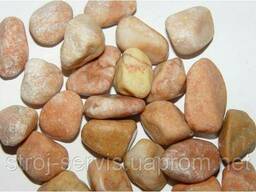 Крошка мраморная, 0,5х0,8 см,розовая