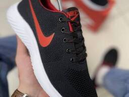 Кроссовки Nike Air Max (сетка) black/red