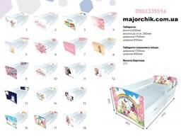 Кровать Киндер Кул детская кровать с бортиком съемным Доставка Бесплатная