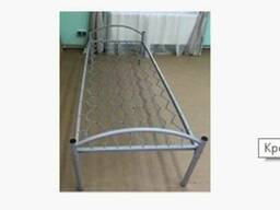 Кровать металлическая одноярусная ЕКП (1900*700мм)