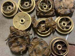 Крильчатка водяного насоса великого контуру для тепловоза ЧМЭ-3