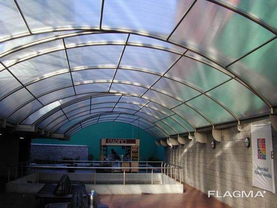Крыша из поликарбоната для гаража | Новости