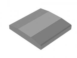 Кришка двоскатна (зрізана) 500х500 гірчичний