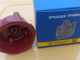 Крышка распределителя зажигания Москвич 412, 2140 Elprom-Elhovo (Р35-3706.500) медные. ..