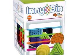 Куб-сортер со стенками-шнурочками Fat Brain Toys InnyBin (F251ML)