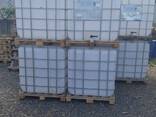 Кубическая ёмкость 1000 литров 1 куб еврокуб пластиковый в обрешётке - фото 3
