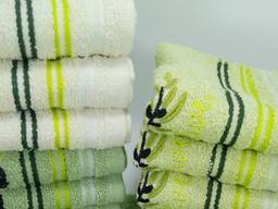 Кухонные махровые полотенца Оливка (30*75)