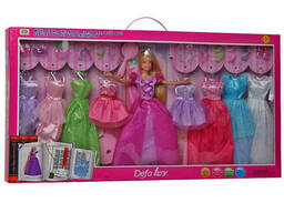 Кукла DEFA Bambi 29 см, с аксессуарами (Розовый) (8266(Pink))
