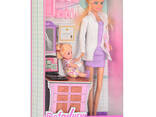 Кукла типа Барби доктор DEFA с дочкой (8348(Blue))