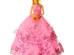 Кукла в бальном платье YF1157G на шарнирах, 29 см (Розовый)
