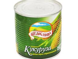 Кукурудза консервована ТМ Щедра Нива