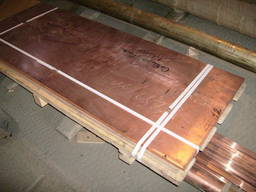 Купити Лист мідний 1х600х1500 мм. М1, М2