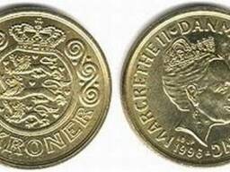 Куплю монеты датские кроны