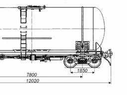 Куплю вагон-цистерну для растительного масла. Цистерна для пищевых продуктов