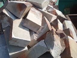 Купумо лом , брухт , залишки після ремонтів Шамотної вогнетривкої цегли