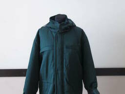 Куртка Аляска, зеленого цвета очень теплая и практичная