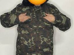 Куртка бушлат камуфляжный зимний для военных размер 54