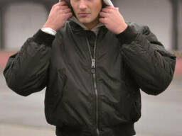 Куртка летная MA1 США, Mil-Tec (Black)